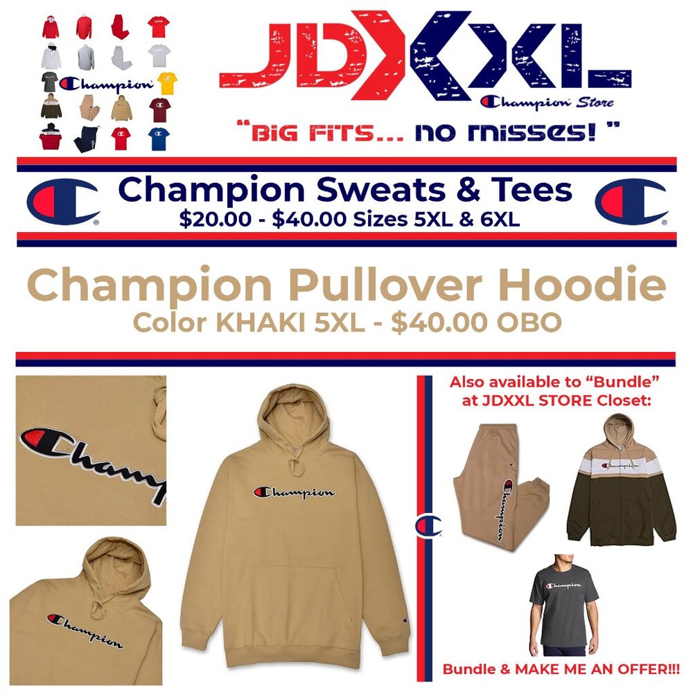 Champion Script Logo Pullover Hoodie